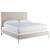 Theodora Fabric/Wood Panel Bedroom Set