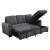 Magnus Fabric Sectional with Pull-out Bed and Hidden Storage