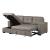 Magnus Polyester Sectional with Pull-out Bed and Hidden Storage