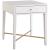 Love Joy Bliss Wood/Metal End Table w/Drawer