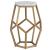 Opaline Metal Martini Table