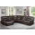 Dyersburg Leatherette Power Reclining Sectional