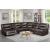 Dyersburg Leatherette Power Reclining Sectional