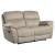 Longvale Microfiber Double Reclining Loveseat
