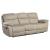 Longvale Microfiber Double Reclining Sofa