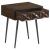 Ezra Rectangular 1-drawer Wood/ Metal Accent Cabinet