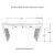 Rickman Rectangular 2-drawer Wood Console Table