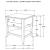 Russo 2-drawer Accent Table with Open Shelf