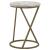 Malthe Round Accent Table with Marble Top