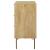 Zamora 3-drawer Wood/Cane Accent Cabinet