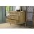 Zamora 3-drawer Wood/Cane Accent Cabinet