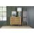 Zamora 3-drawer Wood/Cane Accent Cabinet