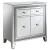 Arwen 2-drawer Mirrored Accent Cabinet with LED Lighting