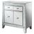 Arwen 2-drawer Mirrored Accent Cabinet with LED Lighting