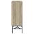 Bonilla 2-door Wood Veneer Accent Cabinet with Glass Shelves
