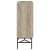 Bonilla 2-door Wood Veneer Accent Cabinet with Glass Shelves
