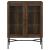 Bonilla 2-door Wood Veneer Accent Cabinet with Glass Shelves