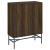 Bonilla 2-door Wood Veneer Accent Cabinet with Glass Shelves