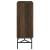 Bonilla 2-door Wood Veneer Accent Cabinet with Glass Shelves