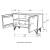 Eileen Rectangular 2-door Wood Accent Cabinet