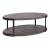 Modern View Oval Cocktail Table Set | Gauntlet Gray | Liberty