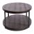 Modern View Round Cocktail Table Set | Gauntlet Gray | Liberty