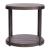 Modern View Round MDF/Metal End Table