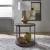 Modern View Round Cocktail Table Set | Gauntlet Gray | Liberty