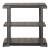Modern View Rectangular MDF/Metal Tiered End Table