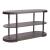 Modern View Oval MDF/Metal Sofa Table