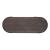Modern View Oval MDF/Metal Sofa Table