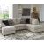 Megginson 2-Piece Polyester Sectional w/LAF Sofa Chaise