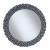 Claudette Round Wall Mirror with Textural Frame