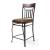 Tavio Fabric/Metal Counter Chair, Composition 1