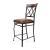 Tavio Fabric/Metal Counter Chair, Composition 5