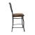 Tavio Fabric/Metal Counter Chair, Composition 5