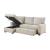 Gallatin Boucle/Corduroy 2‑Piece Sectional with Left Chaise & Pull‑out Bed