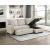 Gallatin Boucle/Corduroy 2‑Piece Sectional with Right Chaise & Pull‑out Bed