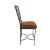 Tavio Fabric/Metal Counter Chair, Composition 2