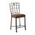 Tavio Fabric/Metal Counter Chair, Composition 2