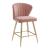 Rizgek Fabric/Metal Counter Chair
