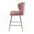 Rizgek Fabric/Metal Counter Chair