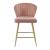 Rizgek Fabric/Metal Counter Chair