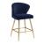 Rizgek Fabric/Metal Counter Chair