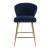 Rizgek Fabric/Metal Counter Chair