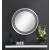 Lixue Round Wall Mirror with LED Lighting