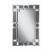 Jackie Interlocking Wall Mirror with Iridescent Panels and Beads