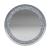 Landar Round Wall Mirror Silver