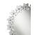 Cordelia Round Floral Frame Wall Mirror