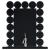Aghes Rectangular Table Mirror with LED Lighting